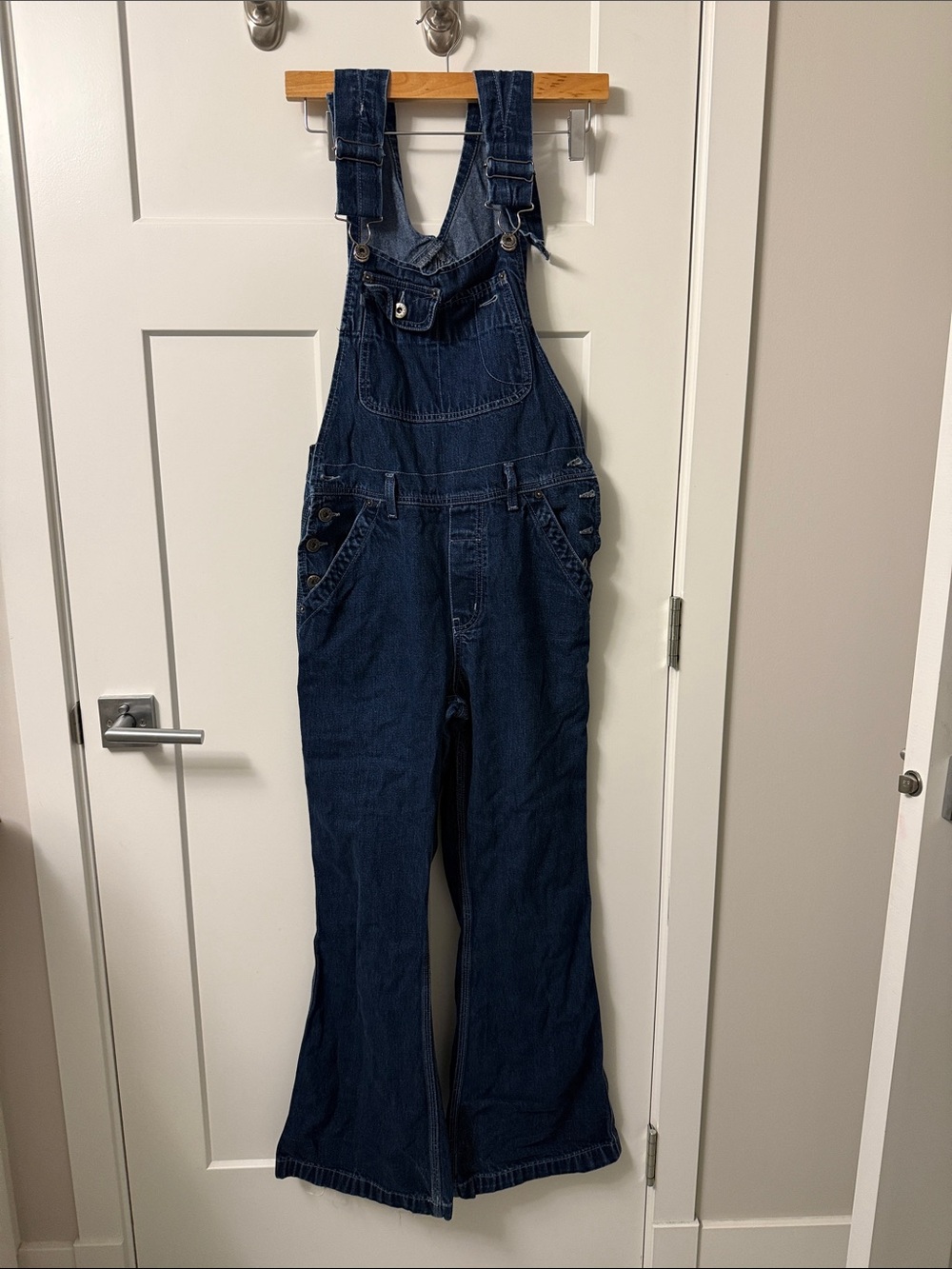 Silver Jeans Dark Blue Denim Overalls